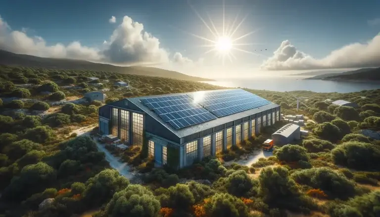 Entreprise 1 Panneaux solaires hangar agricole en Corse