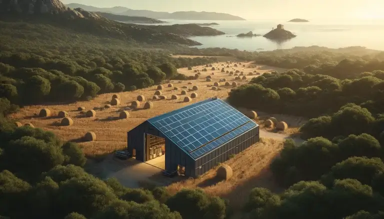 Entreprise 3 Panneaux solaires hangar agricole en Corse