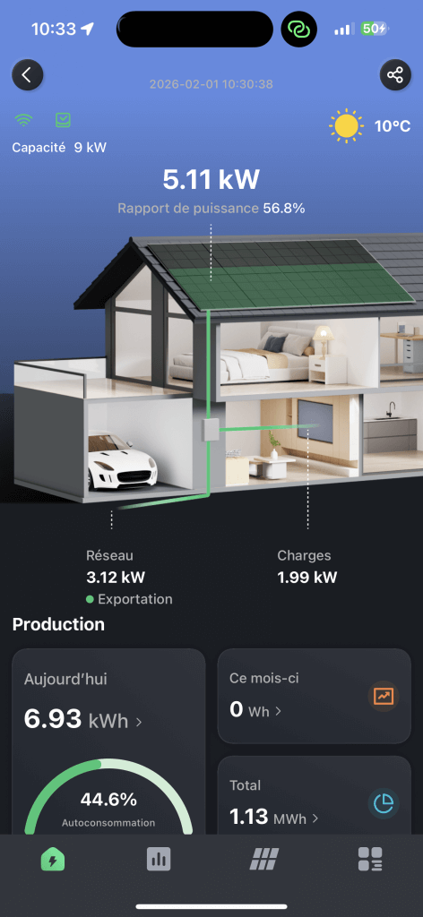 Installation photovoltaïque de 9 kWc à Afa près d’Ajaccio – Projet résidentiel 2 IMG 0572 6 - Helios Energetica
