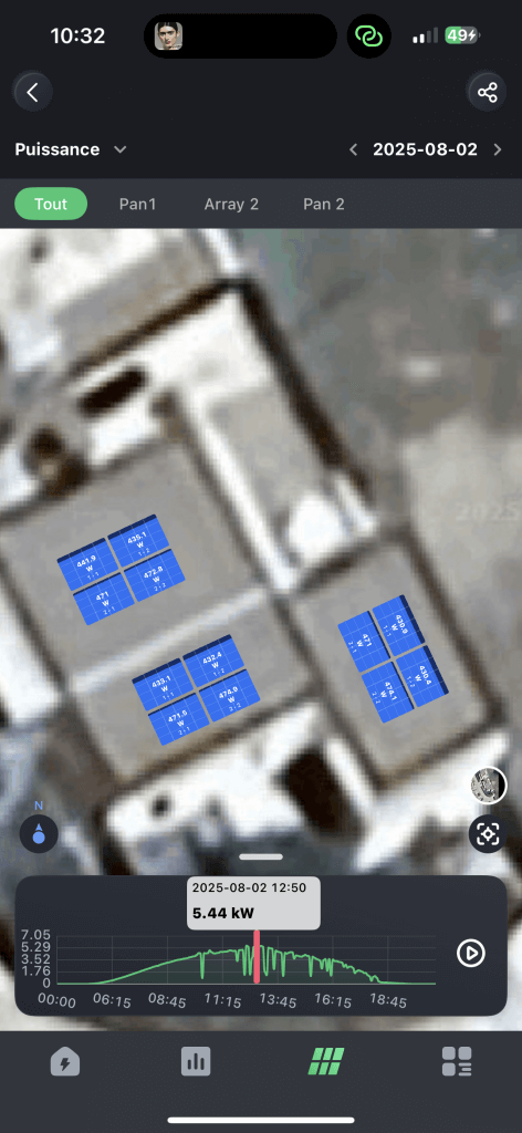 Installation photovoltaïque 6 kWc en Corse sur toit plat – Borgo 1 IMG 0571 - Helios Energetica