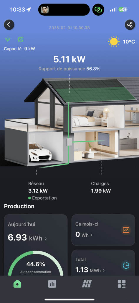 Installation photovoltaïque 6 kWc en Corse sur toit plat – Borgo 2 IMG 0572 - Helios Energetica