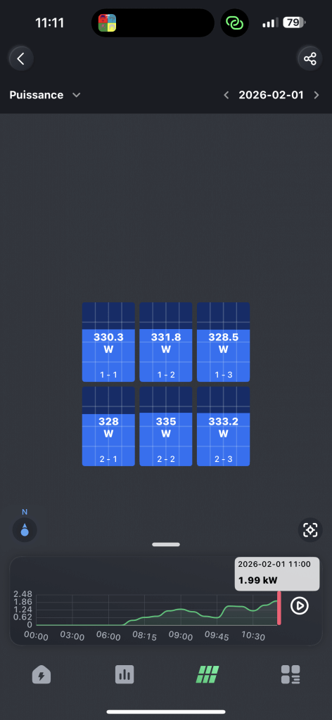 Installation photovoltaïque de 6 kWc sur villa avec piscine en Corse 3 IMG 0577 3KW - Helios Energetica