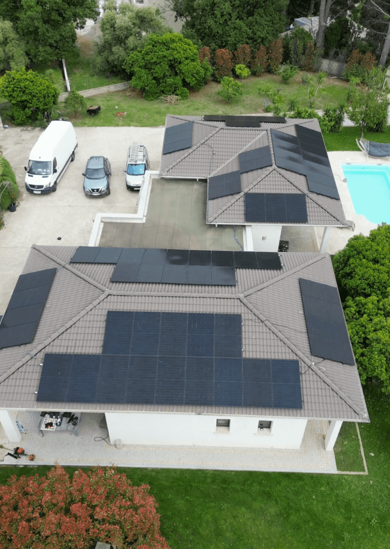 Installation photovoltaïque en Corse de 32 kWc